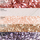 Paillettes biodégradables Pink Quartz - Paillettes Pink Quartz