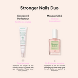 Stronger Nails Duo - Concentré Perfecteur + Masque S.O.S