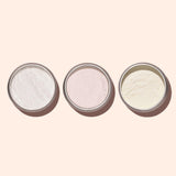Poudre White Glazed Effect