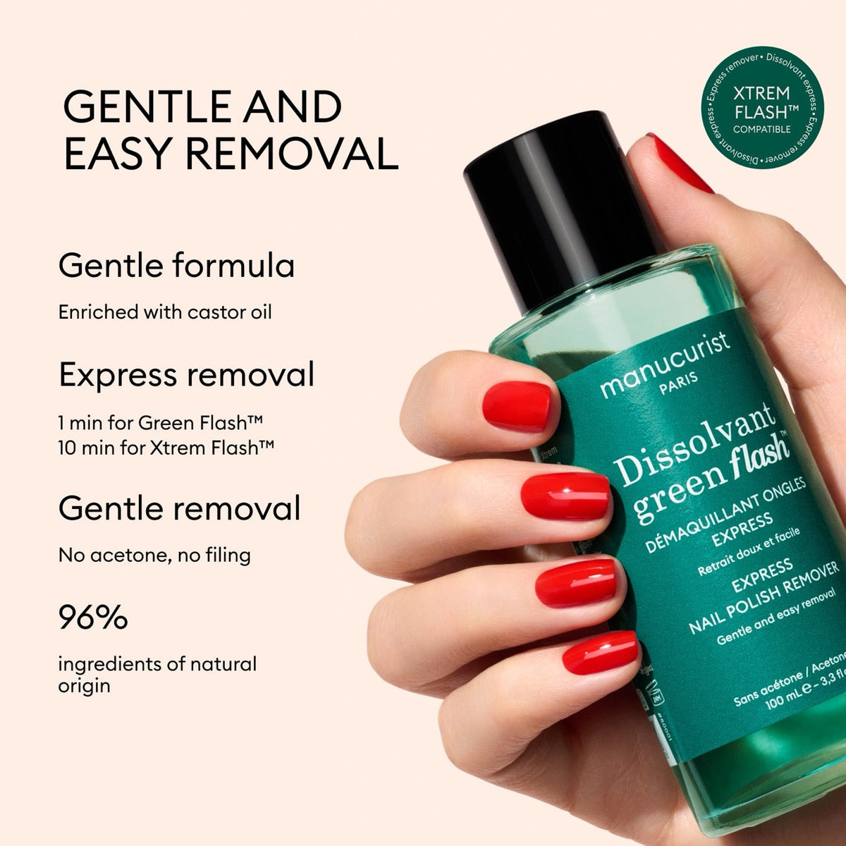 Green Flash™ Gel Polish Remover