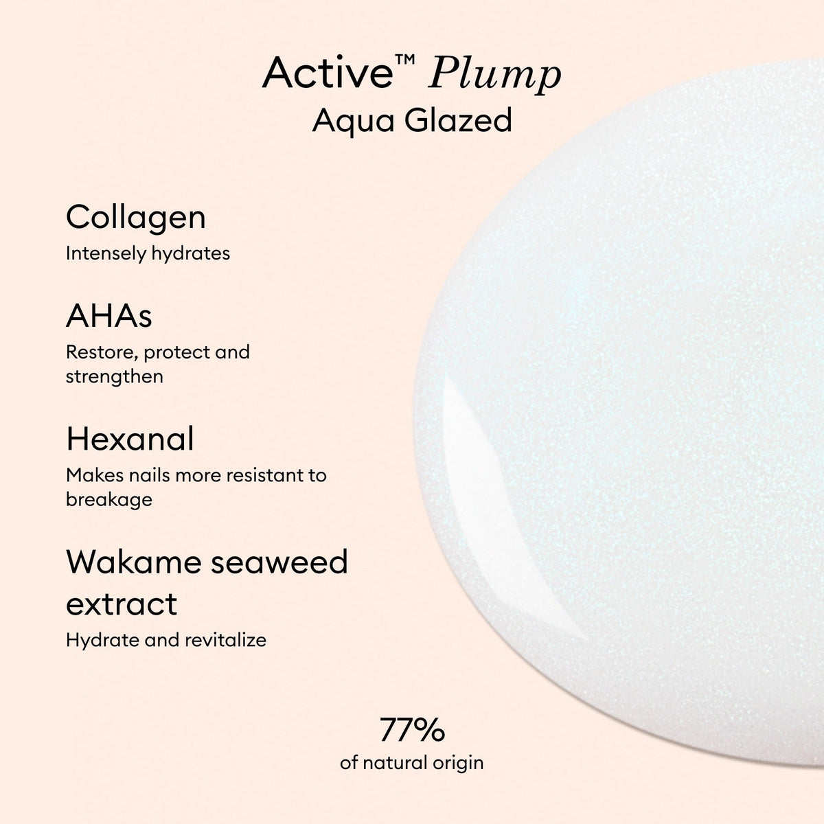 Active™ Plump Aqua Glazed