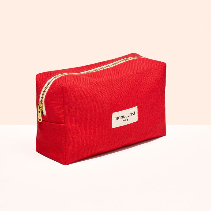 Trousse Rouge coton bio