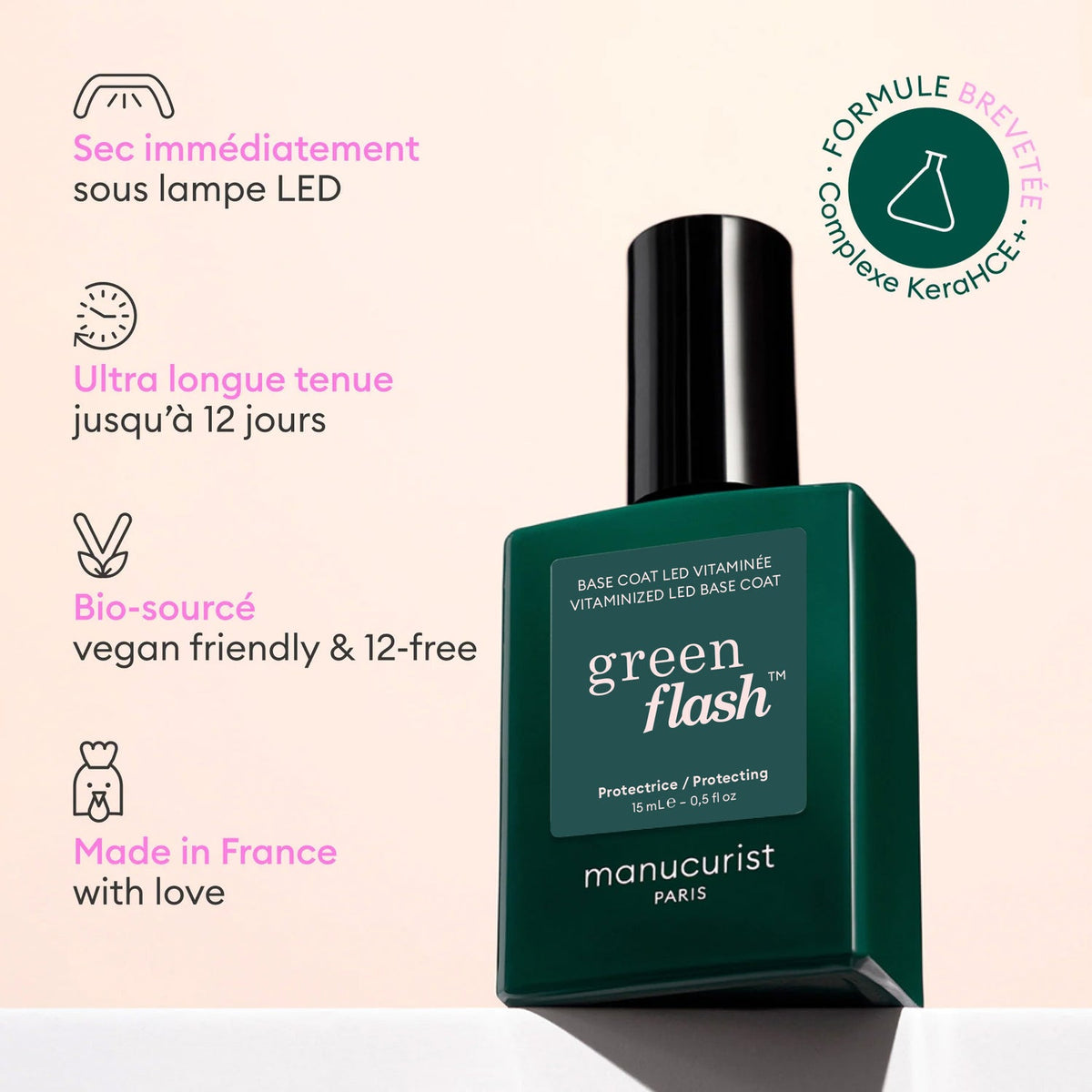 Base Coat Vitaminée Green Flash™ - Base Coat Vitaminée