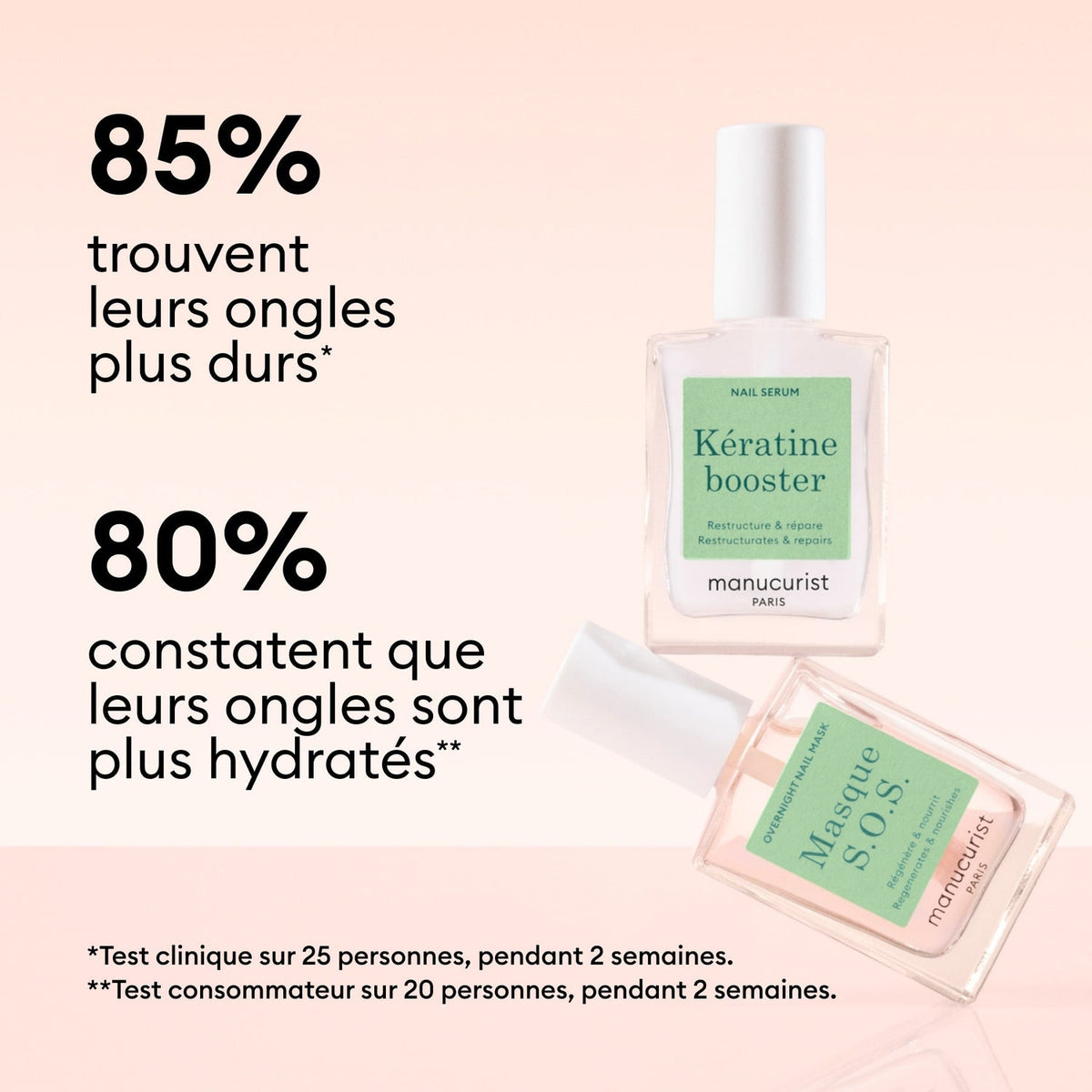 Duo Day & Night - Kératine Booster + Masque S.O.S.