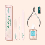 Trio Accessoires en verre pour ongles