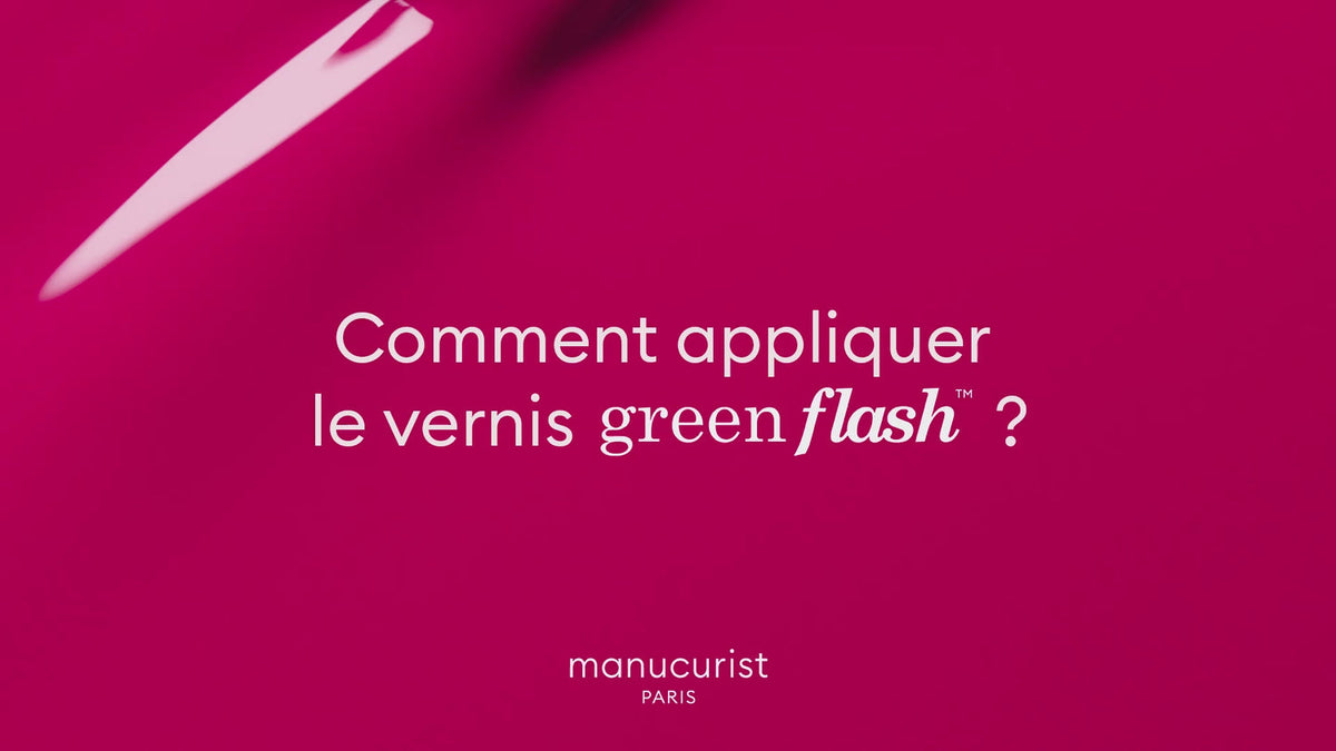 Coffret Cadeau vernis semi-permanent  Green Flash™ - Prune & Pale Rose