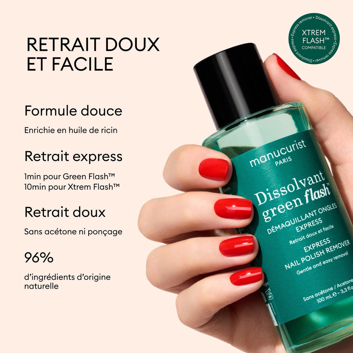 Trio à personnaliser Green Flash™ - Sans Dissolvant
