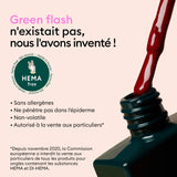 Coffret Cadeau vernis semi-permanent  Green Flash™ - Prune & Pale Rose