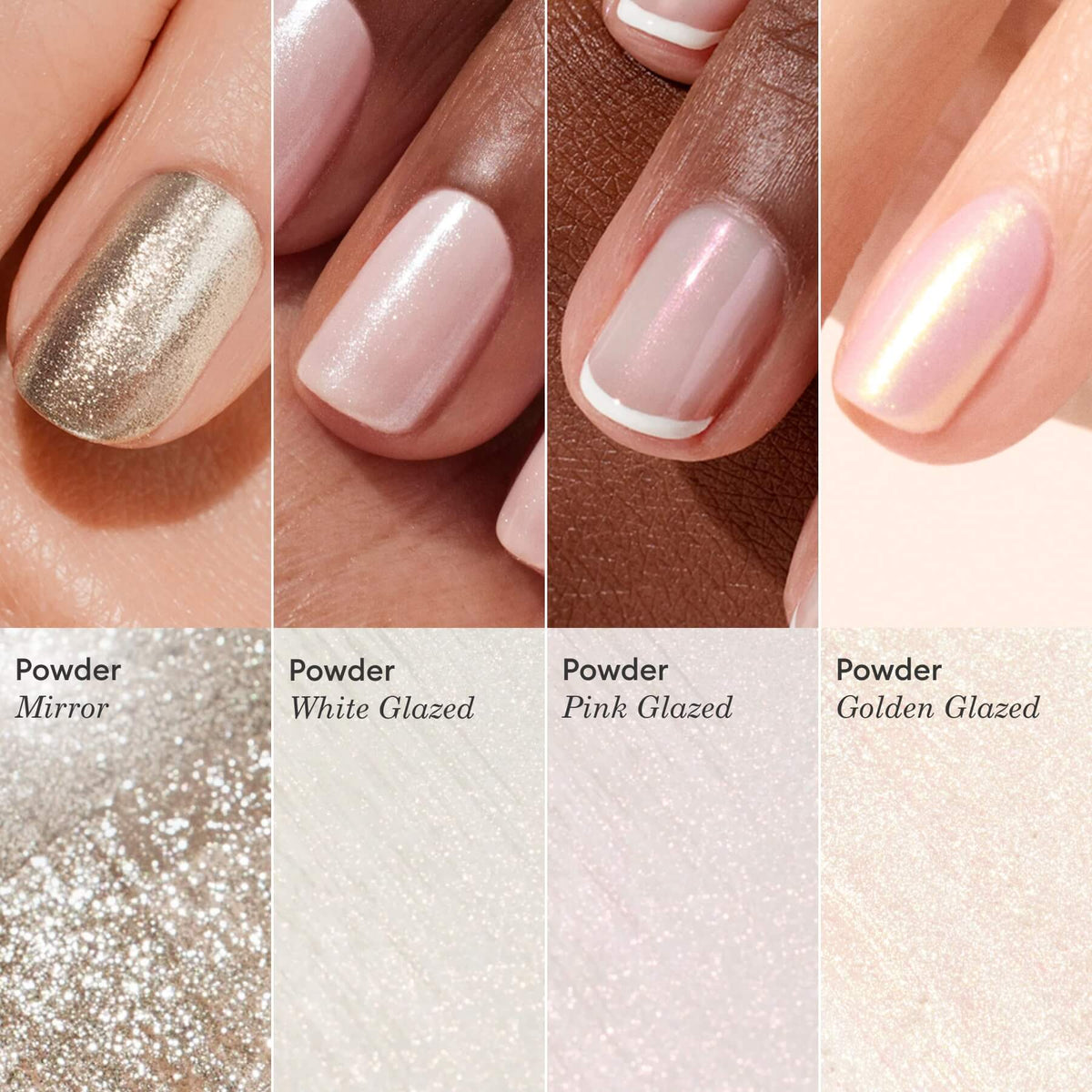 Golden Glazed Effect Powder