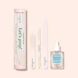 Glass nail accessory trio